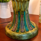 Tiffany Retro Style Stained Glass Table Retro Hotel Dining Room Villa Decorative Desk Lamp  Stained Glass Table Lamp