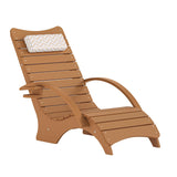 Homenjoy Pool Lounge Chairs Set of 2 with Armrest & Cupholder, 8-10 Shallow