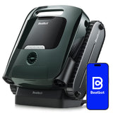 Beatbot AquaSense 2 Pro robotic pool cleaner, Unmatched 5-in-1 Cleaning, Surface Parking, Skimmer with APP Control, Water Clarification, for Pools up to 3,875 Sq.ft – Dark Green