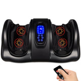 Best Choice Products Shiatsu Foot Massager for Pain Relief, Plantar Fasciitis, Neuropathy, Blood Circulation, Remote Control w/Compact Design - Black