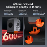 3D Printer, 4 Stunning Multicolor with Anycubic ACE PRO, 600mm/s High Speed and 320℃ Hotend Free-Clog Extruder