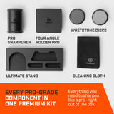 Tumbler Pro Black Rolling Knife Sharpener™ Starter Set