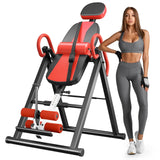 YOLEO Heavy Duty Inversion Table for Back Pain Relief with Adjustable Protective Belt 2023 Upgraded Inversion Foldable Heavy Duty up to 300 lbs YOLEO