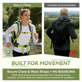 Super Eager 50L Lightweight Hiking Backpack for Men Women, Waterproof Camping Backpack with Trekking Pole Attachments, Large Capacity Outdoor Backpack for Trekking, Backpacking, Travel and Camping
