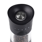 Cole & Mason Harrogate Black Salt and Pepper Grinder Set, Adjustable Ceramic Mechanism, Inverta, ABS Plastic, 154 mm, Gift Set, Includes 2 x Salt and Pepper Mills