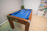 5.5-Foot Billiard/Pool Table (Brown) RACK