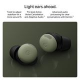 Google Pixel Buds Pro 2 - Wireless Bluetooth Earbuds - Olive