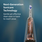 Philips Sonicare 5900 Series Electric Toothbrush - Next-Generation Sonicare Technology, Pressure Sensor, 6 Brushing Settings, SmarTimer, BrushPacer, 21-Day Runtime, Light Pink, Model HX7132/02