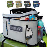 Kayak Cooler Behind Seat – Small Portable Cooler Bag for Kayak Seat Storage, Kayak Accessories for Fishing, Kayak Crate, Insulated Soft Sided Cooler Bag for Paddle Board Cooler - Fishing Blueprint