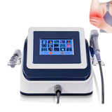 Professional Pneumatic Massage Gun - 0.5-8 Bar Adjustable Shockwave Therapy Device for Muscle Pain Relief, Includes 5 Interchangeable Heads & 2m Handle Cord for Deep Tissue Massage (Premium Blue)