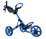 Clicgear Model 4.0 Golf Push Cart, 3-Wheel Foldable Walking Golf Cart (Blue) Clicgear