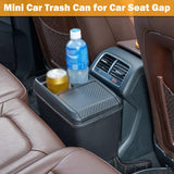 Car Trash Can Bin Waste Container Multi-Function Storage Box