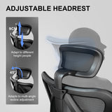 SIHOO M18 Ergonomic Office Chair, Upgraded Wheels, Mesh Back Desk Chair