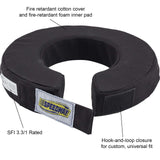 Fire Retardant Cotton Neck Brace, 3.3-1 SFI Rated, Blue Color