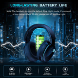 Wireless Gaming Headphones for PS5, PS4 Fortnite & Call of Duty/FPS Gamers, PC, Nintendo Switch, Bluetooth 5.3 Gaming Headset -Black Gtheos