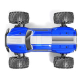 Redcat Racing Volcano 16 1/16 Scale RC Monster Truck – Electric Remote Control Car with 4WD, LED Lights, 2.4GHz Radio, 2 Rechargeable Li-Ion Batteries & Charger - Blue