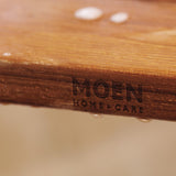 Moen Home Care Bathroom Safety Shower Chair for Elderly and Disabled, Stainless & Aluminum Foldable Teak Shower Bench, Handicap Accessories for Daily LIving, DN7110