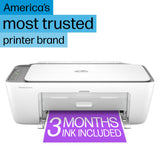 HP DeskJet 2855e Wireless All-in-One Color Inkjet Printer, Scanner, Copier HP