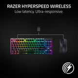 Razer DeathAdder V3 HyperSpeed Wireless Gaming Mouse: 55g Lightweight - USB C Charging - Up to 100 Hr Battery