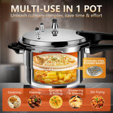 pressure cooker 10 qt All Stovetops Induction Compatible Thickened Pressure Cooker with Spring ollas de presión para cocinar pressure cooker 10.57 qt Aluminum