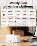 Phomemo Bluetooth Thermal Label Printer, 241BT Label Printer & 20Pcs Labels