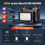 Autel MaxiCOM MK900 Bidirectional Scanner: 40+ Services 3000+ Active Tests