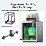 Creality K2 Plus Combo 3D Printer, Multi-Color 3D Printer with CFS