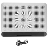 Aluminum Alloy Laptop Cooling Pad Quiet Fan Stand