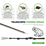 Smarkey Fishing Harpoon Spear Gig Gaff Fork Hook for Frog Cane Toad Bullfrogs Bufo Flounder Fish Mole Remove Trap Catching