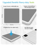 Medical Scale for Body Weight with Digital Display, 660 lb Limit, High Accuracy Medical Grade Floor Scale, Heavy Duty, kg/oz/lb Settings, AC Adapter & Battery Included, Portable Home & Physician Scale