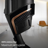 Miele Triflex HX2 Cat & Dog Cordless Stick Vacuum Cleaner 60 min runtime,Obsidian Black / Rose Gold