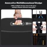 Sposuit Trunk Organizer for Car - 70L Collapsible Trunk Storage with 11 Pockets & Reinforced Handles Sposuit