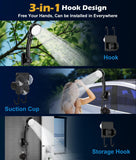 2026 Upgraded Portable Shower for Camping, Rechargeable Camping Shower with LED Display, 5 Gal Collapsible Bucket, 5 Adjustable Speeds, IPX8 Waterproof Portable Shower Kit for Hiking, Car, Pet, Travel