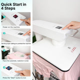 obziy 15x15 Heat Press, Swivel Auto Heat Press Machine for T-Shirts