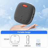 Conference Speaker and Microphone, Bluetooth Speakerphone with 360° Voice Pickup, Advanced Noise Reduction AIRHUG