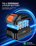 Car Vacuum Portable Cordless, 35000PA High Power Suction & Blower, Wireless Handheld Vacuum Cleaner for Car, Home, Office, Pet(Black) MBNGF