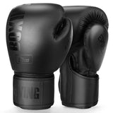 Boxing Gloves for Men and Women Suitable for Boxing Kickboxing Mixed Martial Arts Muay Thai MMA Heavy Bag Fighting Training (Black, 14oz) FIVING