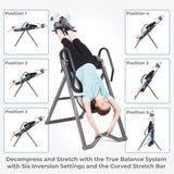 Innova ITM6000 Advanced Heat and Massage Therapeutic Inversion Table Innova Health and Fitness