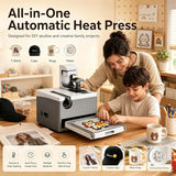 Triple Zones All-in-One Heat Press, for T-Shirt Mug Cap