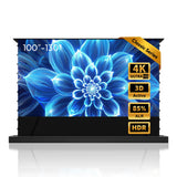 NothingProjector Motorized ALR Screen for Ultra Short Throw Projector, 85% Ambient Light Rejecting, 100 inch, Floor Rising, 4K/8K UHD, Active 3D, Anti Daylight, Electric Retractable Automatic NothPJ