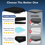 Chair Cushions for Dining Chairs, Non Slip Chair Pads with Ties and Washable Covers