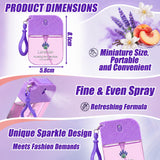 Sacubee 24 Pcs Hand Sanitizer Spray Travel Size with Keychain, Fragrance 3