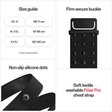 Polar H10 Heart Rate Monitor Chest Strap - ANT + Bluetooth, Waterproof HR Sensor for Men and Women, Red, M-XXL