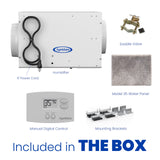 Self-Contained Fan Powered Whole-House Humidifier, for Homes with Ducted Forced Air Furnace Systems | up to 3,900 Sq. Ft. Aprilaire