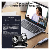FNtipnutt 3-in-1 Wireless Bluetooth Translator Earbuds