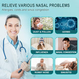 Nasal Rinse Machine, Nasal Cleaner with Auto Waste Collection Function for Sinus ronfnea