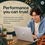 HP 17.3“ Touchscreen Laptop with Office 365 for The Web, AMD Ryzen 5 7430U (6 Cores, 12 Threads, Upto 4.3GHz, Beat Intel Core i7-1255U), 64GB RAM, 2TB SSD Storage, 10 Key Number Pad, No Mouse Added