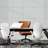 MaxGear Extra Large Bulletin Board 72" x 48", White Felt Wall Tiles Pushpin