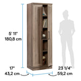 Sauder HomePlus Storage Cabinet/ pantry cabinets, Salt Oak finish