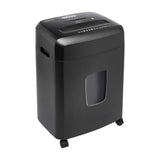 Basics 15-Sheet Cross Cut Paper Shredder for Home and Office, CD/Credit Card Shredder with 6 Gallon Wastebasket
